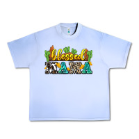 Grape Ice blessed mama Urban Heavy Tee - Zillion Design Studio