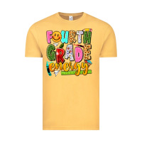 Vintage Mustard fourth grade energy Vintage Tee - texasbilliewilder