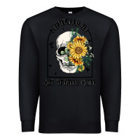 Black mentally ill but totally chill Premium Sweatshirt - MaliasSmallBusiness