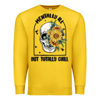 Lemon mentally ill but totally chill Premium Sweatshirt - MaliasSmallBusiness