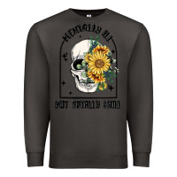 Smoke mentally ill but totally chill Premium Sweatshirt - MaliasSmallBusiness