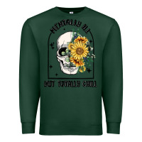 Sports Green mentally ill but totally chill Premium Sweatshirt - MaliasSmallBusiness