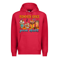 Cardinal pumpkin spice jesus christ Premium Hoodie - MaliasSmallBusiness