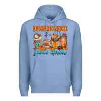 Colony Blue pumpkin spice jesus christ Premium Hoodie - MaliasSmallBusiness