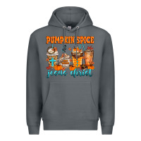 Rock pumpkin spice jesus christ Premium Hoodie - MaliasSmallBusiness