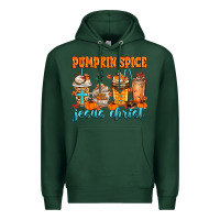 Pumpkin Spice Jesus Christ Premium Hoodie | Teevron