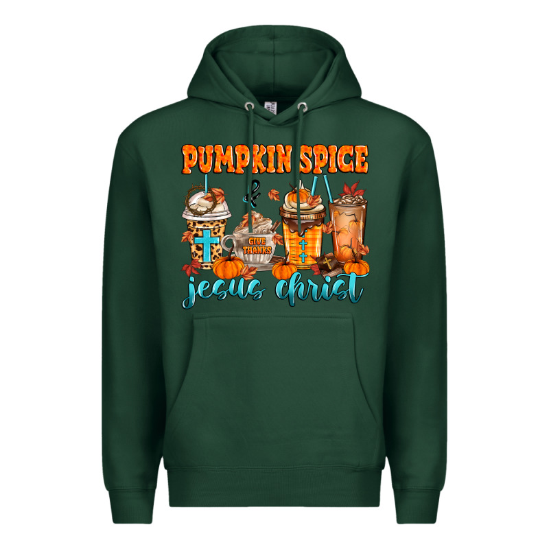 Pumpkin Spice Jesus Christ Premium Hoodie by MaliasSmallBusiness | Teevron