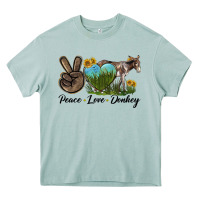 Arona Peace Love Donkey Heavy Core Tee - LillyAllenDesigns