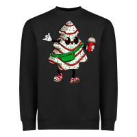 Black little debbie christmas tree cakes Heavyweight Sweatshirt - Zillion Design Studio