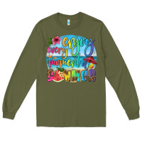Army Green enjoy every moment of summer Long Sleeve Tee - HRA Design Shop
