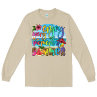 Mushroom enjoy every moment of summer Long Sleeve Tee - HRA Design Shop