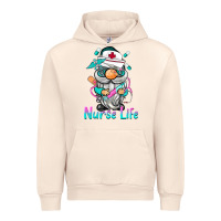 Sandshell nurse life  gnome Urban Hoodie - BarkalooDesign