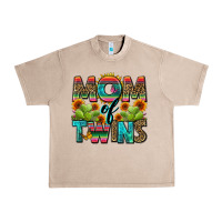 French Oak mom of twins Urban Heavy Tee - Zillion Design Studio
