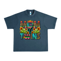 Midnight Navy mom of twins Urban Heavy Tee - Zillion Design Studio