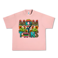 Salmon mom of twins Urban Heavy Tee - Zillion Design Studio