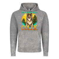 Cloud Rock life is better with a collie Vintage Hoodie - texasbilliewilder