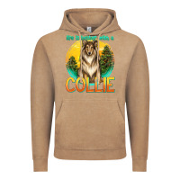 Vintage Coffee life is better with a collie Vintage Hoodie - texasbilliewilder