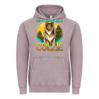 Vintage Zinc life is better with a collie Vintage Hoodie - texasbilliewilder