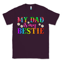 Plum my dad is my bestie Classic Tee - HRA Design Shop