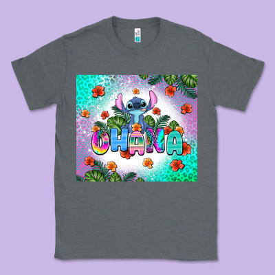 Ohana Stitch Classic Tee Designed By Adodesignshop