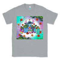 Heather Grey ohana stitch Classic Tee - AdoDesignShop