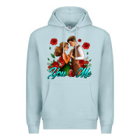 Blue Mist you and me Premium Hoodie - AdoDesignShop