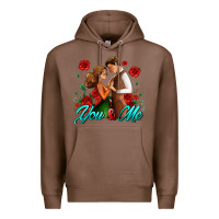 Chestnut you and me Premium Hoodie - AdoDesignShop