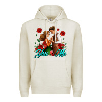 Oatmeal Heather you and me Premium Hoodie - AdoDesignShop