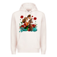 Pale Pink you and me Premium Hoodie - AdoDesignShop