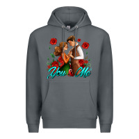 Rock you and me Premium Hoodie - AdoDesignShop