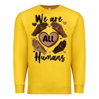 Lemon we are all humans Premium Sweatshirt - MaliasSmallBusiness