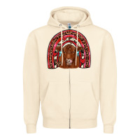 Sandshell valentines red angus rainbow Zipper Hoodie - JahusDesignShop