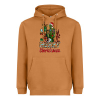 Meerkat merry christmas cactus western Heavyweight Hoodie - BarkalooDesign