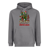 Storm merry christmas cactus western Heavyweight Hoodie - BarkalooDesign