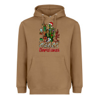 Toasted Coconut merry christmas cactus western Heavyweight Hoodie - BarkalooDesign