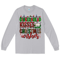 Moon Dust gingerbread kisses and christmas wishes Long Sleeve Tee - FaDigitalArtStudio