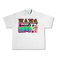 Lunar Rock mama needs a drink Urban Heavy Tee - Zillion Design Studio
