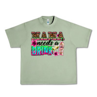 Mama Needs A Drink Urban Heavy Tee | Teevron