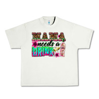 Pistachio mama needs a drink Urban Heavy Tee - Zillion Design Studio