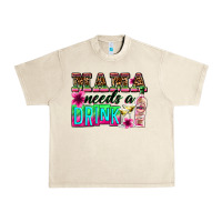 Sandshell mama needs a drink Urban Heavy Tee - Zillion Design Studio