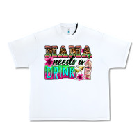 White mama needs a drink Urban Heavy Tee - Zillion Design Studio