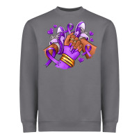 Storm domestic violence afro girl sneakers Heavyweight Sweatshirt - RanaPortraitStore