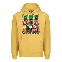 Antique Gold nuts about christmas Premium Hoodie - MaliasSmallBusiness