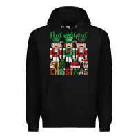 Black nuts about christmas Premium Hoodie - MaliasSmallBusiness