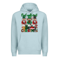 Blue Mist nuts about christmas Premium Hoodie - MaliasSmallBusiness