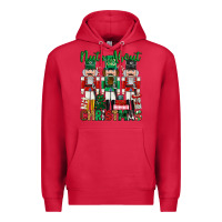 Cardinal nuts about christmas Premium Hoodie - MaliasSmallBusiness