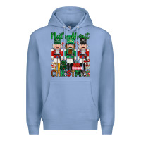 Colony Blue nuts about christmas Premium Hoodie - MaliasSmallBusiness