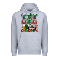 Heather Grey nuts about christmas Premium Hoodie - MaliasSmallBusiness