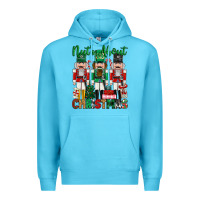 Ocean Blue nuts about christmas Premium Hoodie - MaliasSmallBusiness
