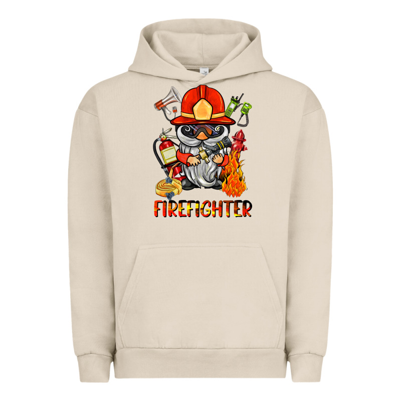 Firefighter Gnome Urban Hoodie by BarkalooDesign | Teevron